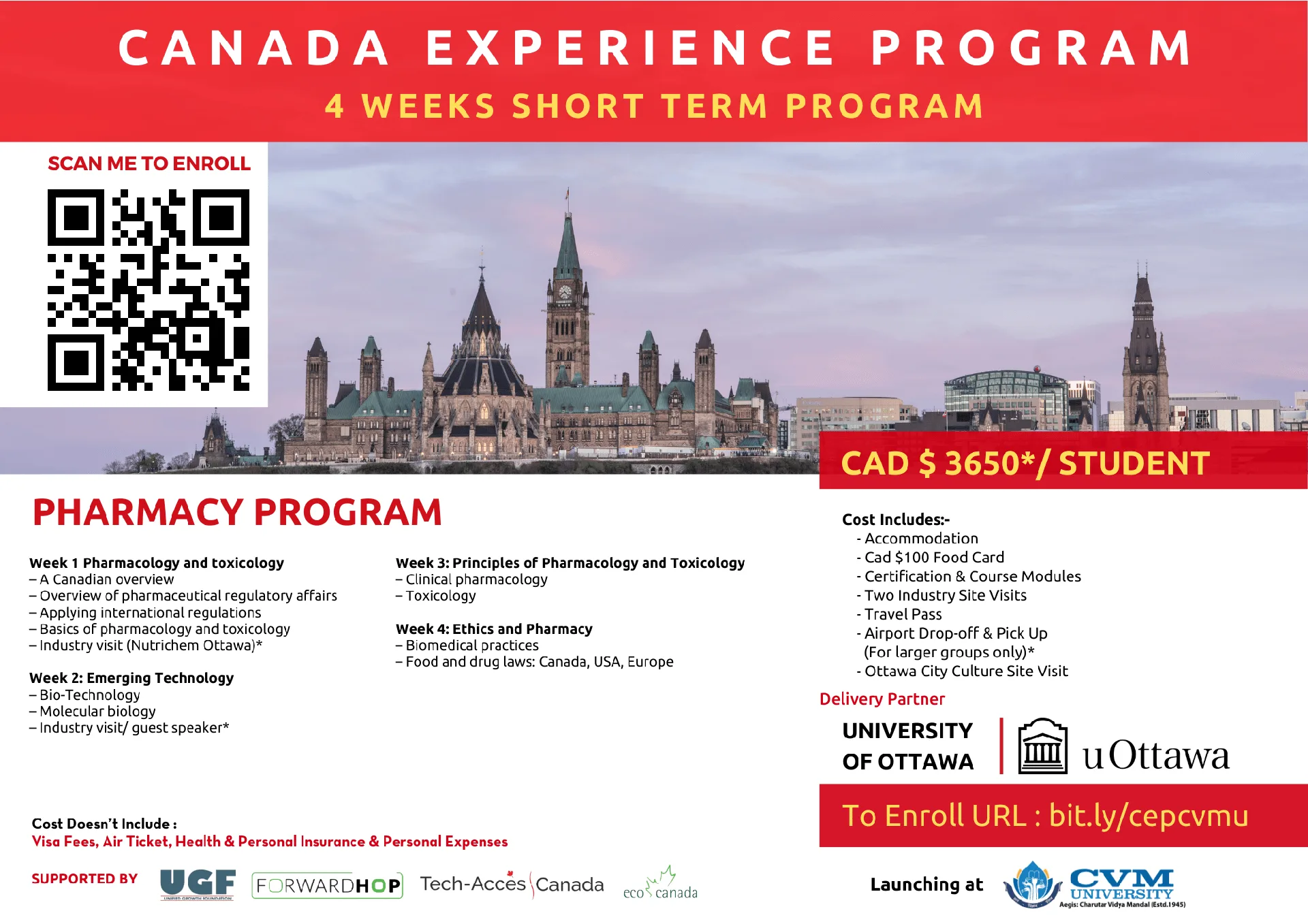 Canada Experience – CVMU