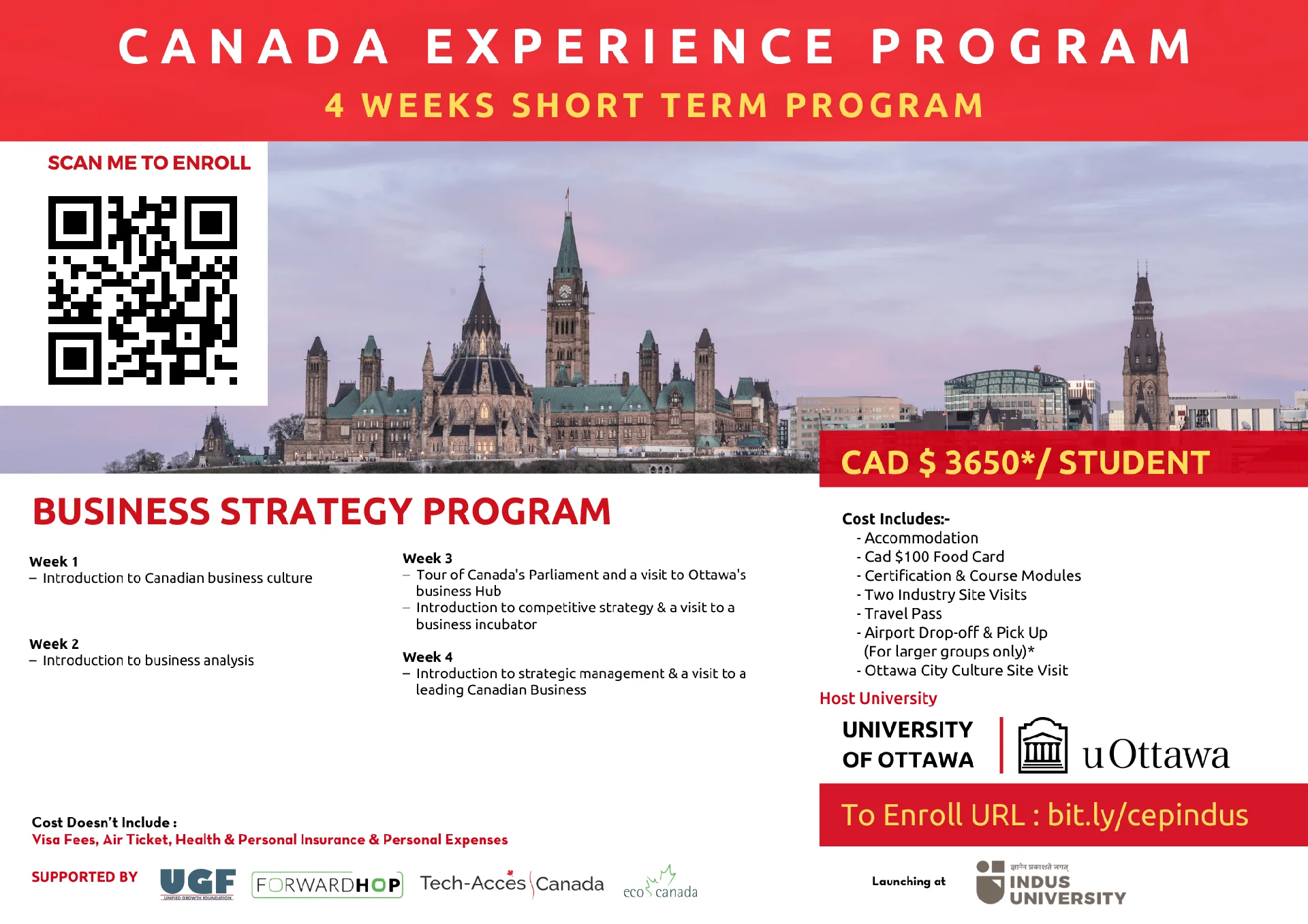 Canada Experience – Indus Univesity