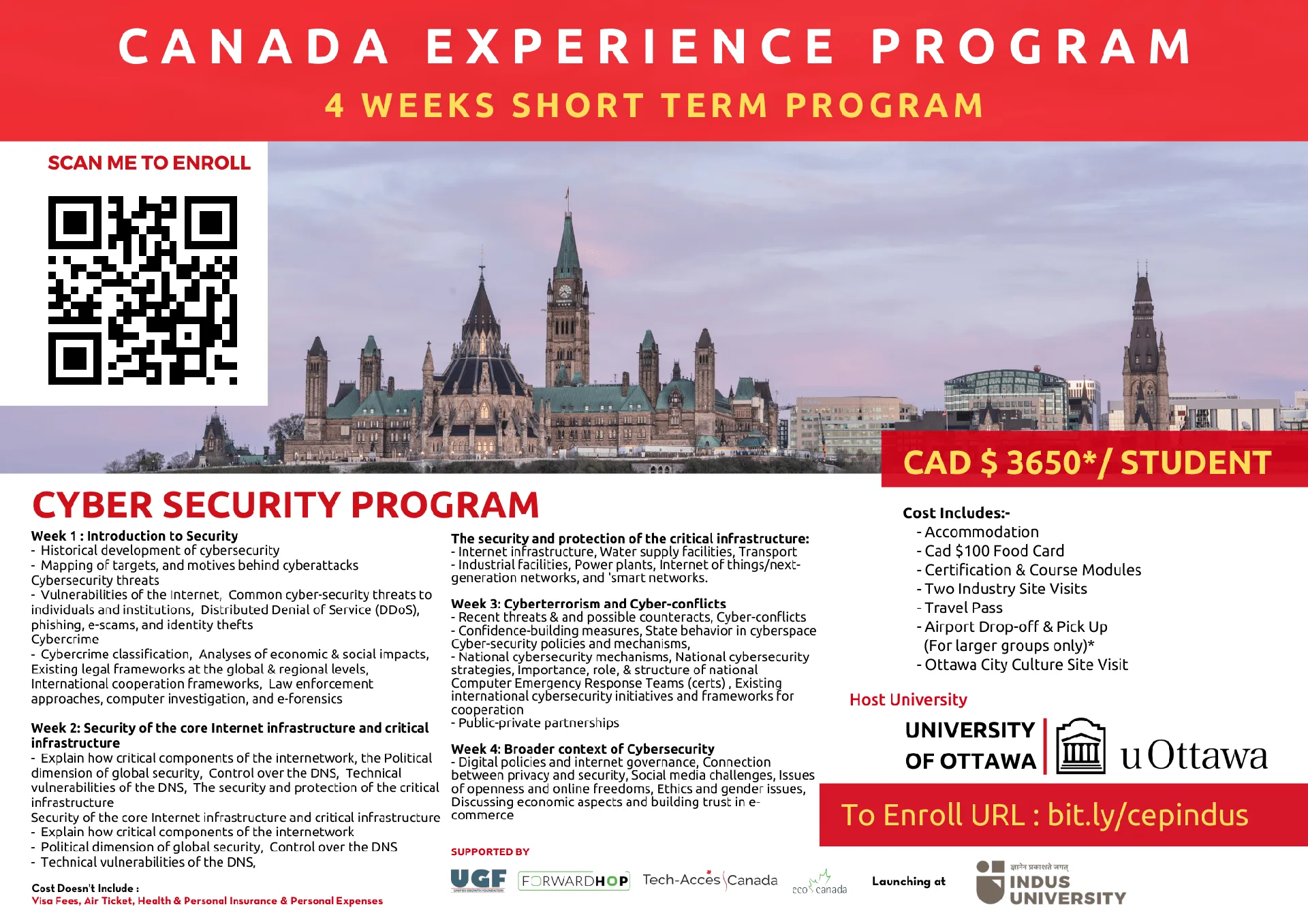Canada Experience – Indus Univesity