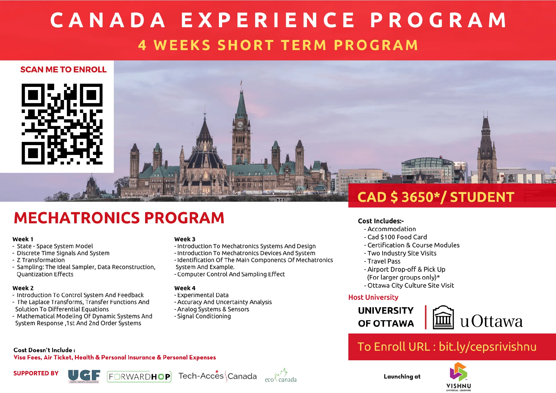 Canada Experience – SRIVISHNU