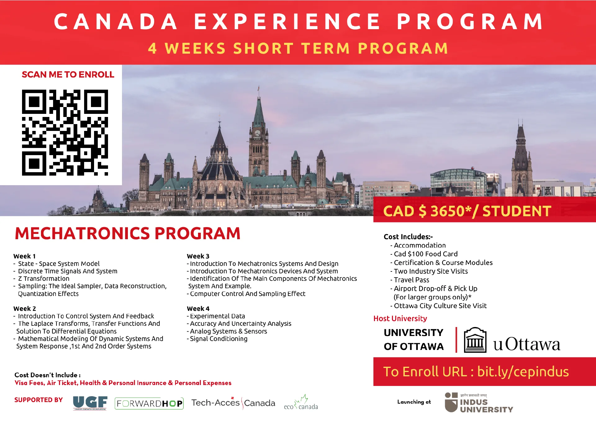Canada Experience – Indus Univesity